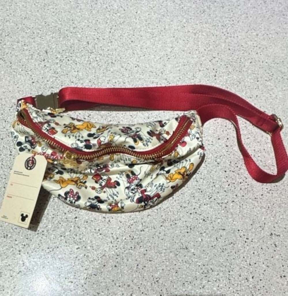 Disney Stoney Clover Lane Mickey Mouse & Friends Parade Jumbo Fanny Pack Belt Ba